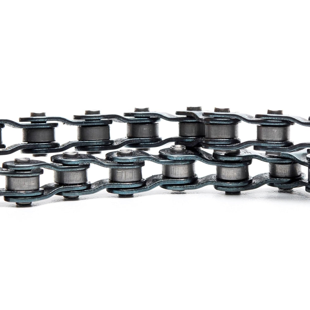uxcell 6Pcs #50 Chain Offset Half Link Roller 5/8" Pitch Stainless Steel Standard Chain End Connector Split Links for 10A Chain
