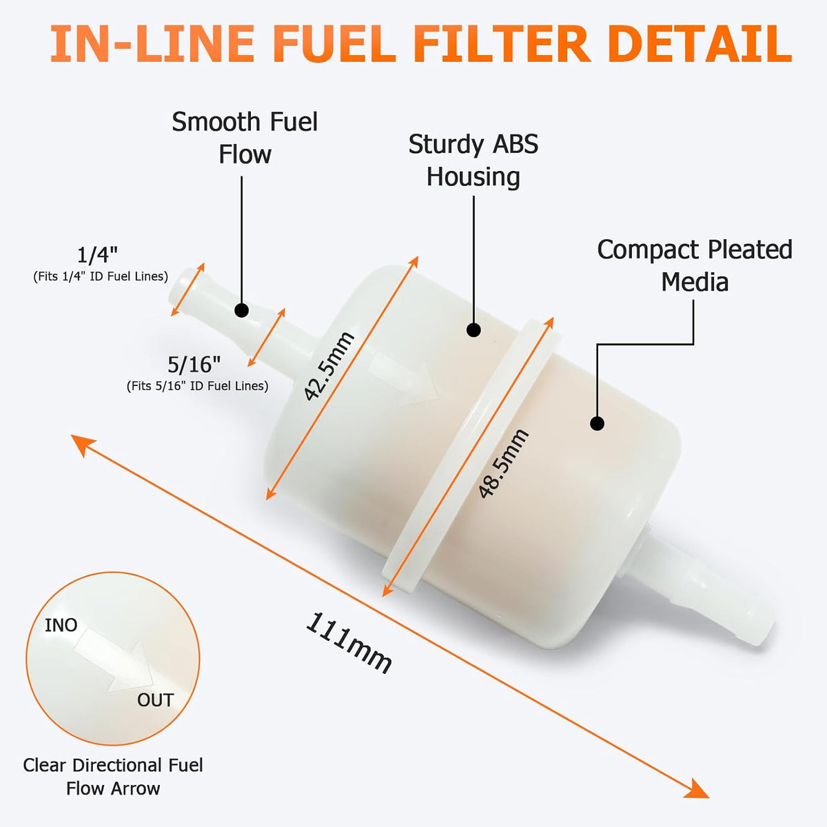 24 393 16-S Fuel Pump 24 050 13-S Fuel Filter for Kohler 7000 Series Engine KT715 KT725 KT735 KT745 725cc 4-Stroke Compatible with Cub Cadet XT1 XT2 L42 LT46 LT50 RZT 42" 46" 50" 54" Lawn Mower