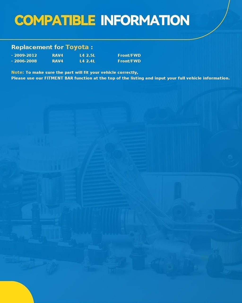 PHILTOP Front CV Axle for Front, 2006-2012 Toyota RAV4 2.4/2.5L FWD