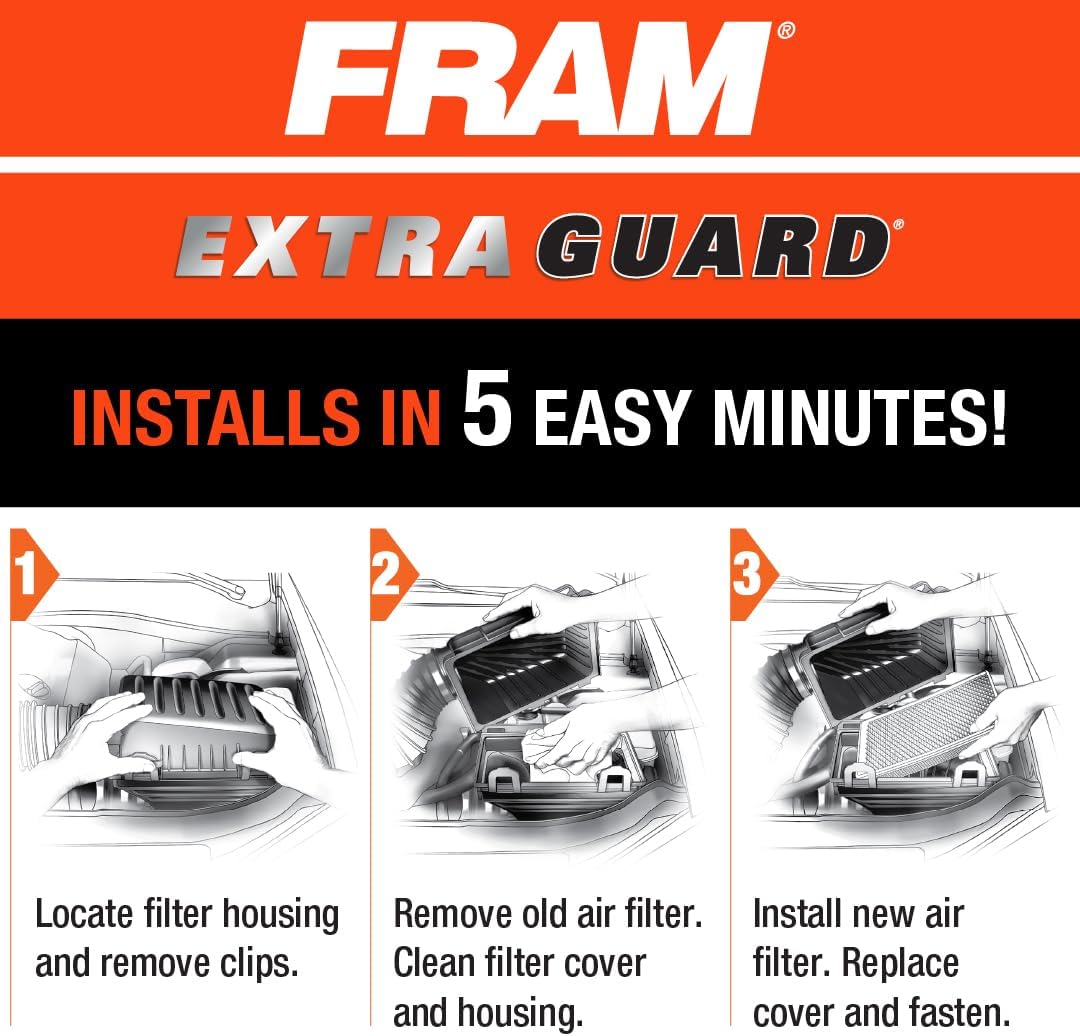 FRAM CA12077 Extra Guard Engine Air Filter