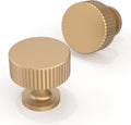 5 Pack Champagne Bronze Cabinet Knobs Single Hole Cabinet Pulls Round Kitchen Cabinet Knobs Drawer Knobs Dresser Knobs