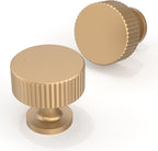 5 Pack Champagne Bronze Cabinet Knobs Single Hole Cabinet Pulls Round Kitchen Cabinet Knobs Drawer Knobs Dresser Knobs