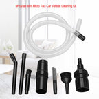 Vacuum Attachments, Mini Vacuum Attachment Kit, Micro Car Computer Cleaning Attachments for 32mm 28mm Vacuum Cleaner, 9Pcs/Set
