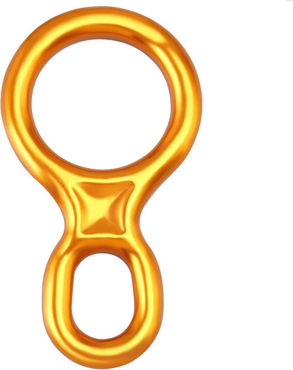 40KN Rescue Figure 8 Descender Belay Rappel Equipment Belay Rock Climbing Rigging Plate 7075 Aluminum Alloy for