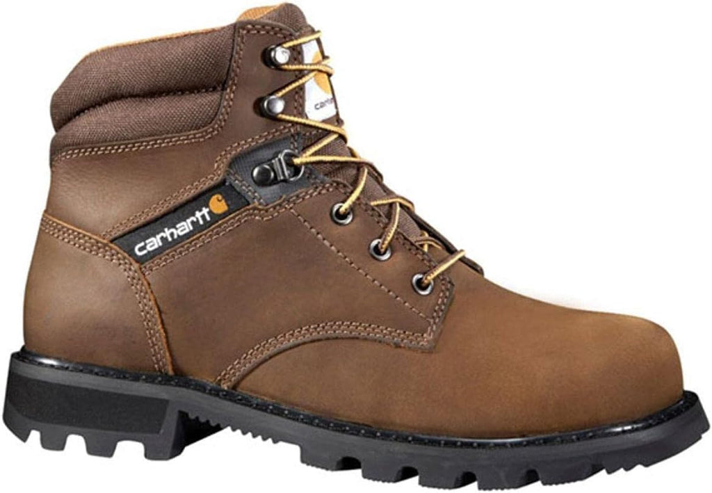 Men's Traditional Welt 6" Steel Toe Work Boot Construction