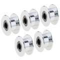 GT2 Timing Belt Idler Pulley, 20 Toothless, 5 mm Bore, for 6 mm Width Belt
