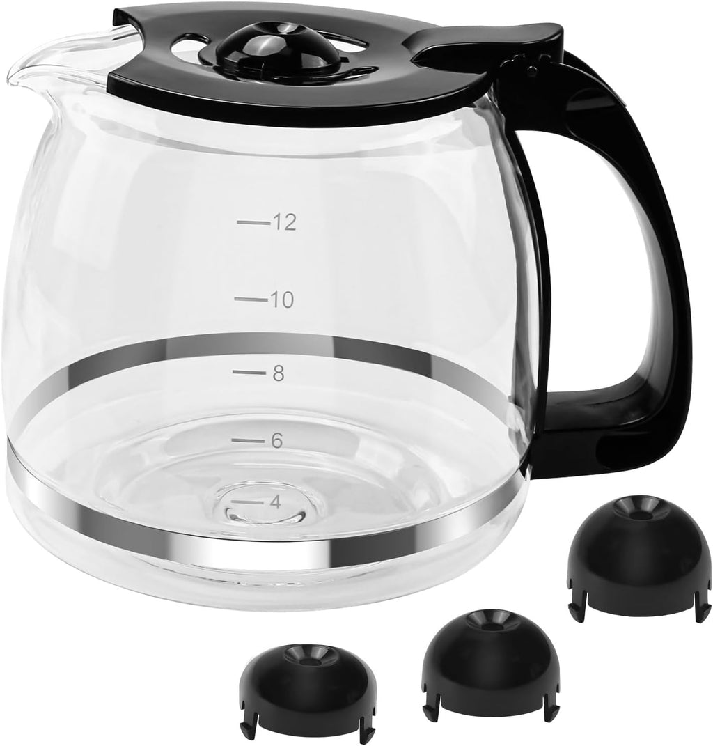 12 Cup Coffee Machine Glass Carafe Replacement for Mr. Coffee