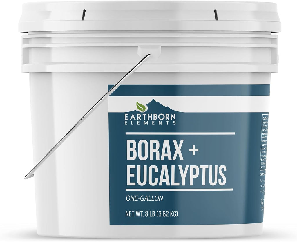 Borax Essential Oil Eucalyptus Scented, 1 Gallon Bucket, Clean & Refreshing Scent, Laundry Additive