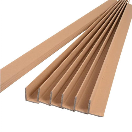 Thick Packaging Cardboard Edge Protectors for Shipping - Wide 3/4/5/6/7/9.5cm, Cardboard Corners for Packaging