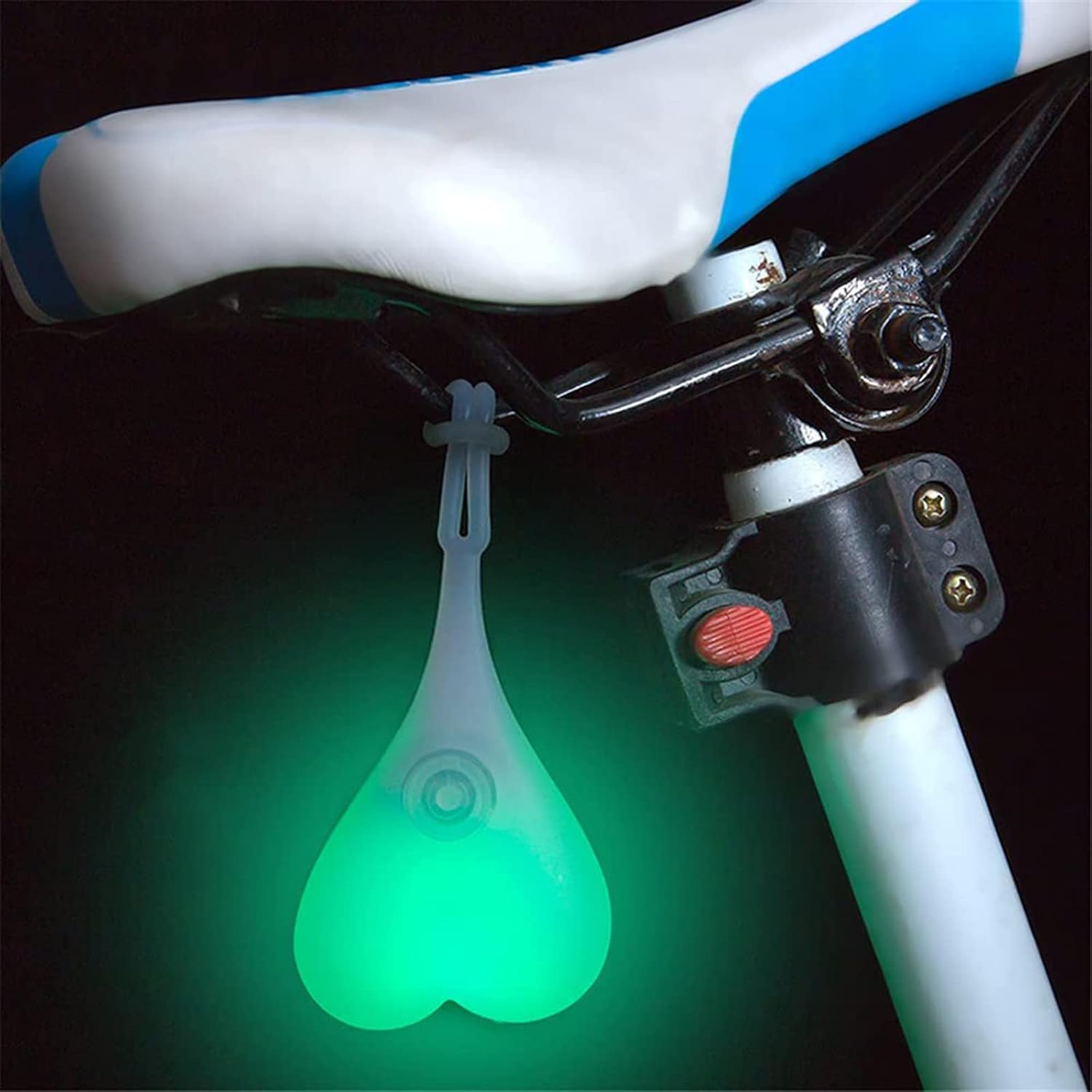Bike Reflectors LED Bicycle Rear Lights Cycling Balls Tail Light Seat Back Egg Lamp Night Essential Waterproof