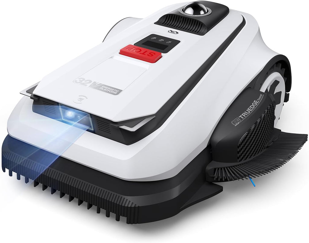 Goat A2000 LiDAR PRO Robotic Lawn Mower for Up to 1/2 Acre, Wire-Free with Dual-LiDAR Auto Mapping, Built-in TruEdge