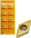 GBJ DCMT070204 Carbide Inserts Wear Resistant For SDJCR Tool Holder