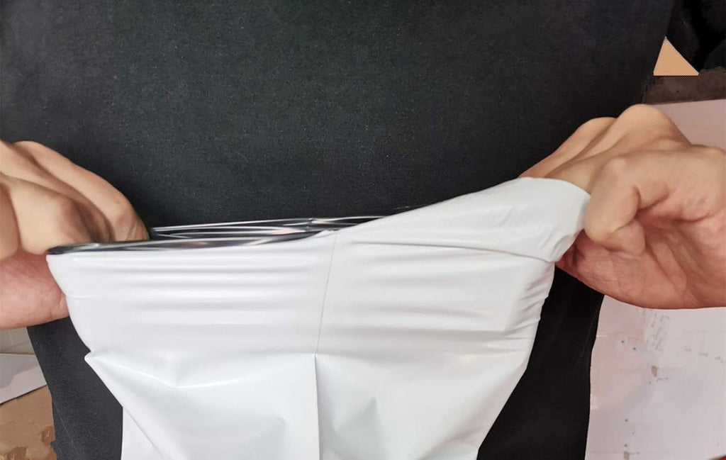 15.7 X 20 Inch White Poly Mailers, Large Self-Sealing Shipping Bags 10 Pcs | Waterproof Plastic Packaging Envelopes Bag