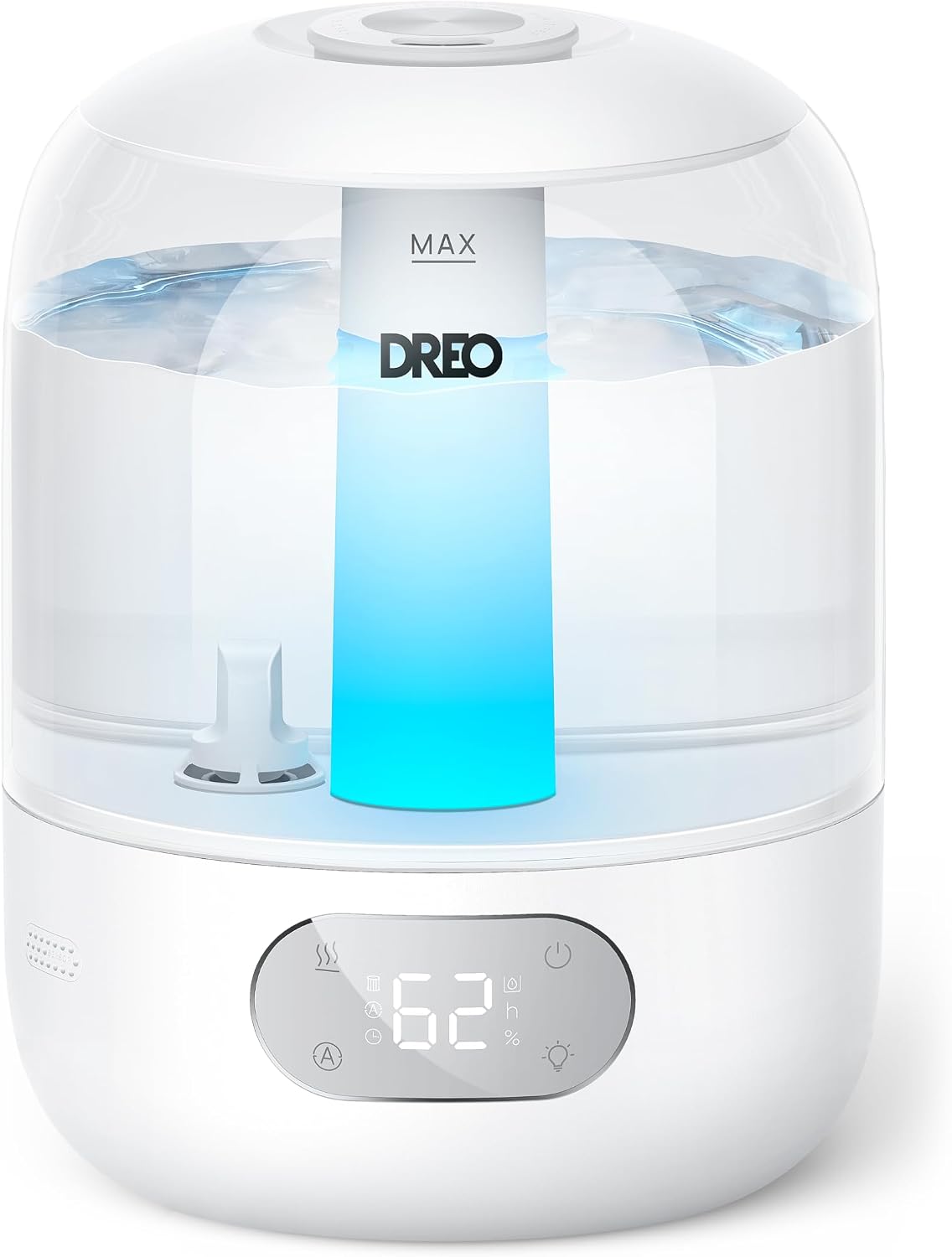 3L Humidifiers for Bedroom, 30H Runtime, 26 dB Quiet, New Edition | Easy to Refill & Clean, Precise Humidity Control