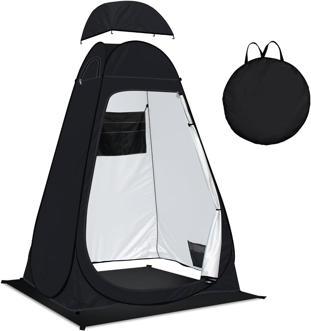 Pop Up Privacy Shower Tent Camping Portable Toilet Tent Outdoor Changing Porta-Potty Camp Bathroom Dressing Room