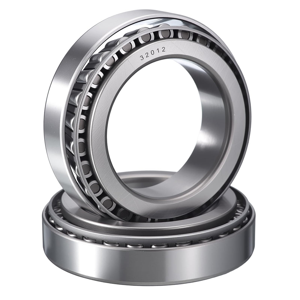 HIPicco 2 Pack 32012 Tapered Roller Bearing Cone and Cup Set
