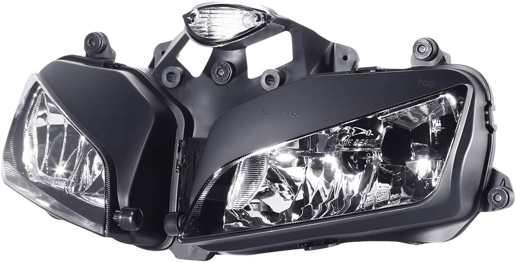 Green-L Headlight Assembly & Upper Stay Bracket Fit for Honda CBR600RR 2003-2006 Front Headlamp Fairing Support Mount