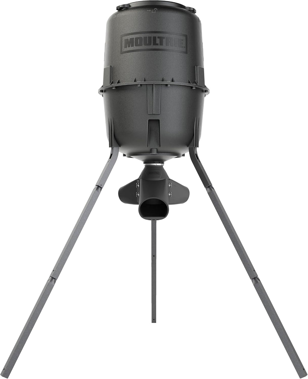 Gravity Deer Feeder - Tripod Game Feeder - Easy Conversion Adapter - Protein Pellet Ready - Rugged No-Power Setup for