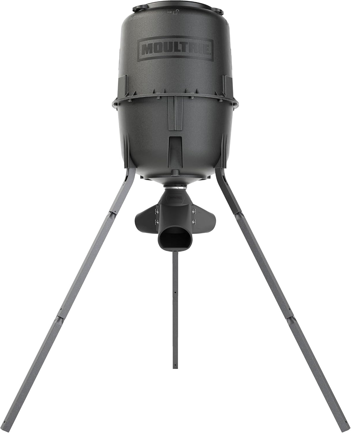 Gravity Deer Feeder - Tripod Game Feeder - Easy Conversion Adapter - Protein Pellet Ready - Rugged No-Power Setup for