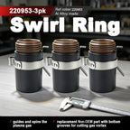 3PK 220953 Retaining Cap ohmic Replacement Fits Powermax 45XP 65 85 105 Plasma Consumables Cutting Torch Duramax