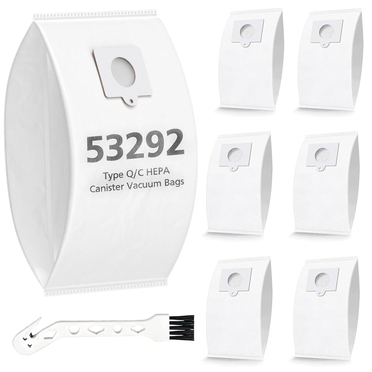 Wnhcrtd 7 Pack Fit for Kenmore Type Q/C 53292 Vacuum Dust Bags