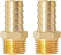 SUNGATOR 1/2" NPT to 5/8" Barb, Hose Barb Fitting, Air Hose Fitting, 2-Pack