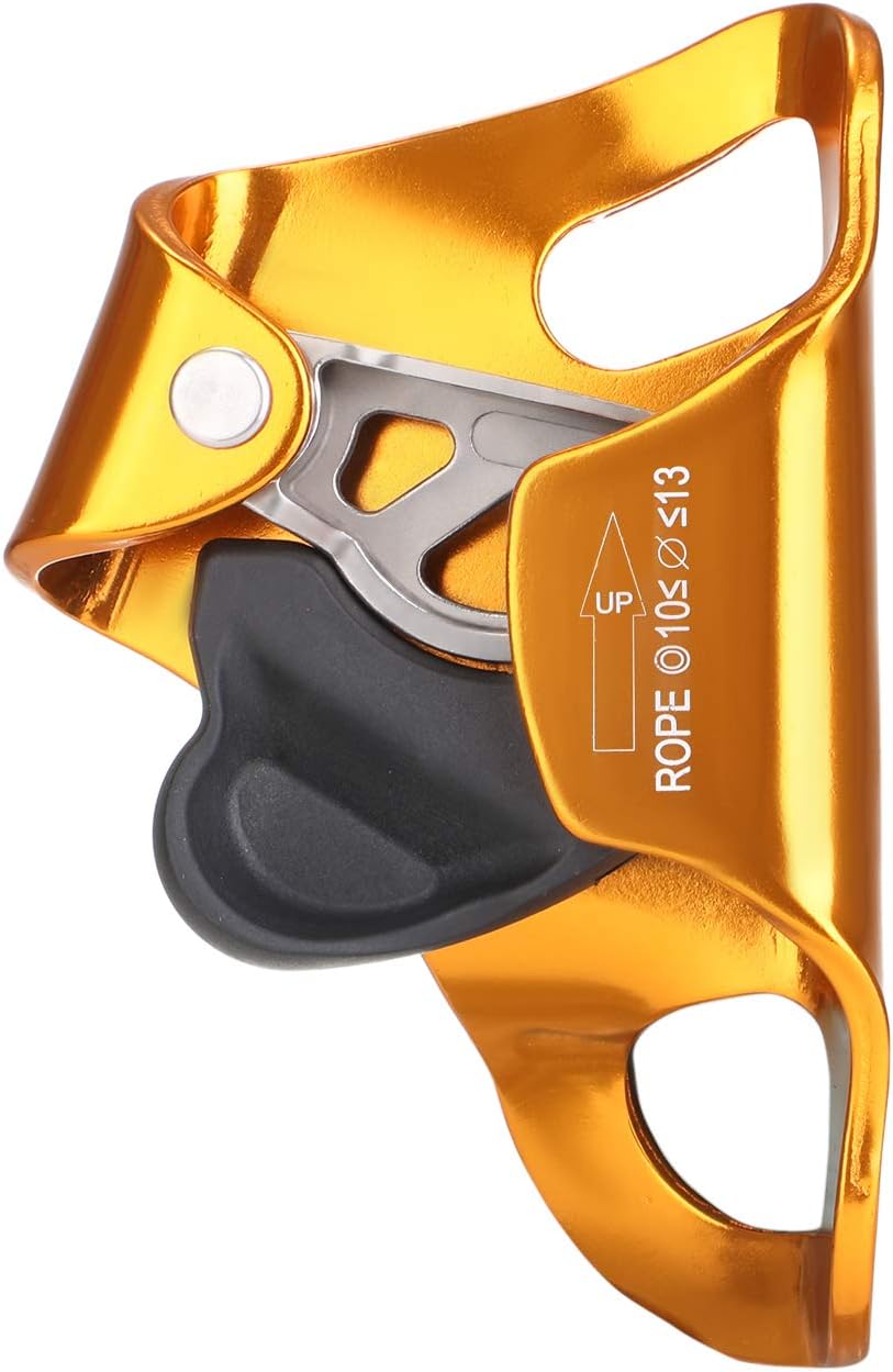 Rock Climbing Chest Ascender Climbing Mountaineering Tree Arborist | Rappelling Gear Climbing Equipment Rope Clamp