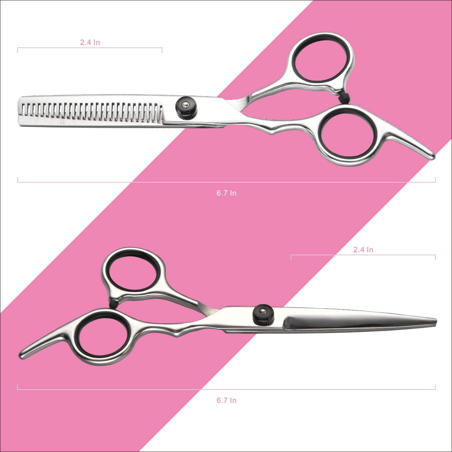 Hair Cutting Scissors Thinning Shears- Fcysy Professional Barber Sharp Hair Scissors Hairdressing Shears Kit with