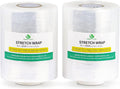 Plastics Industrial Mini Stretch Wrap Film Replacement 5" x 1000ft Roll, 80 Gauge for Moving, Packing Wrap Industrial