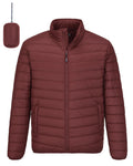 Men's Packable Puffer Jacket Lightweight Winter Puffy Coat