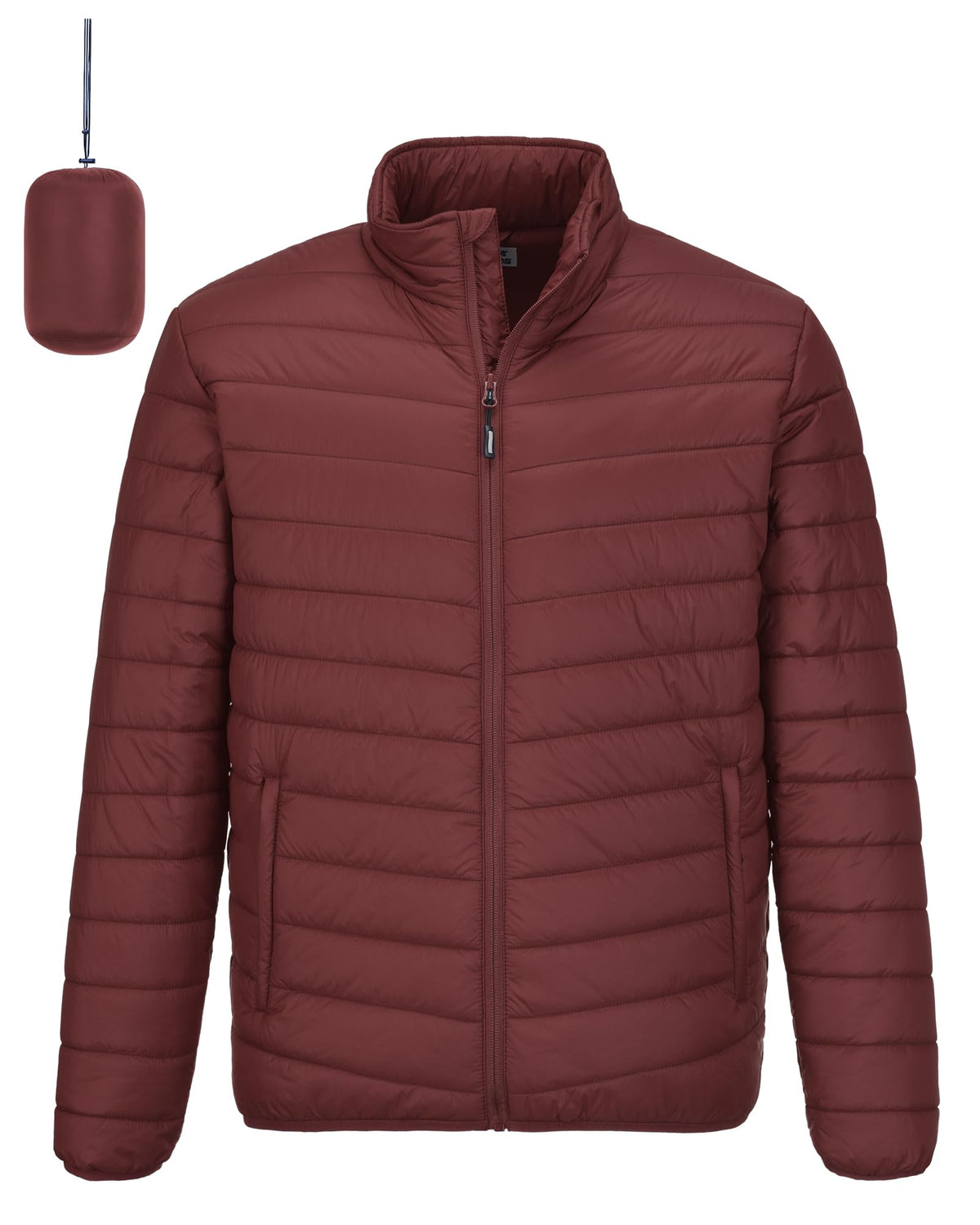 Men's Packable Puffer Jacket Lightweight Winter Puffy Coat