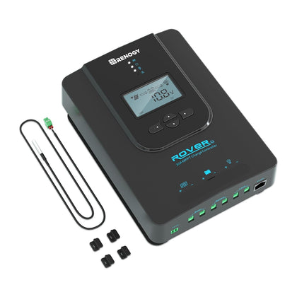 Rover 30A 12V/24V Auto DC Input MPPT Solar Charge Controller Parameter Adjustable LCD Display Solar Panel Regulator