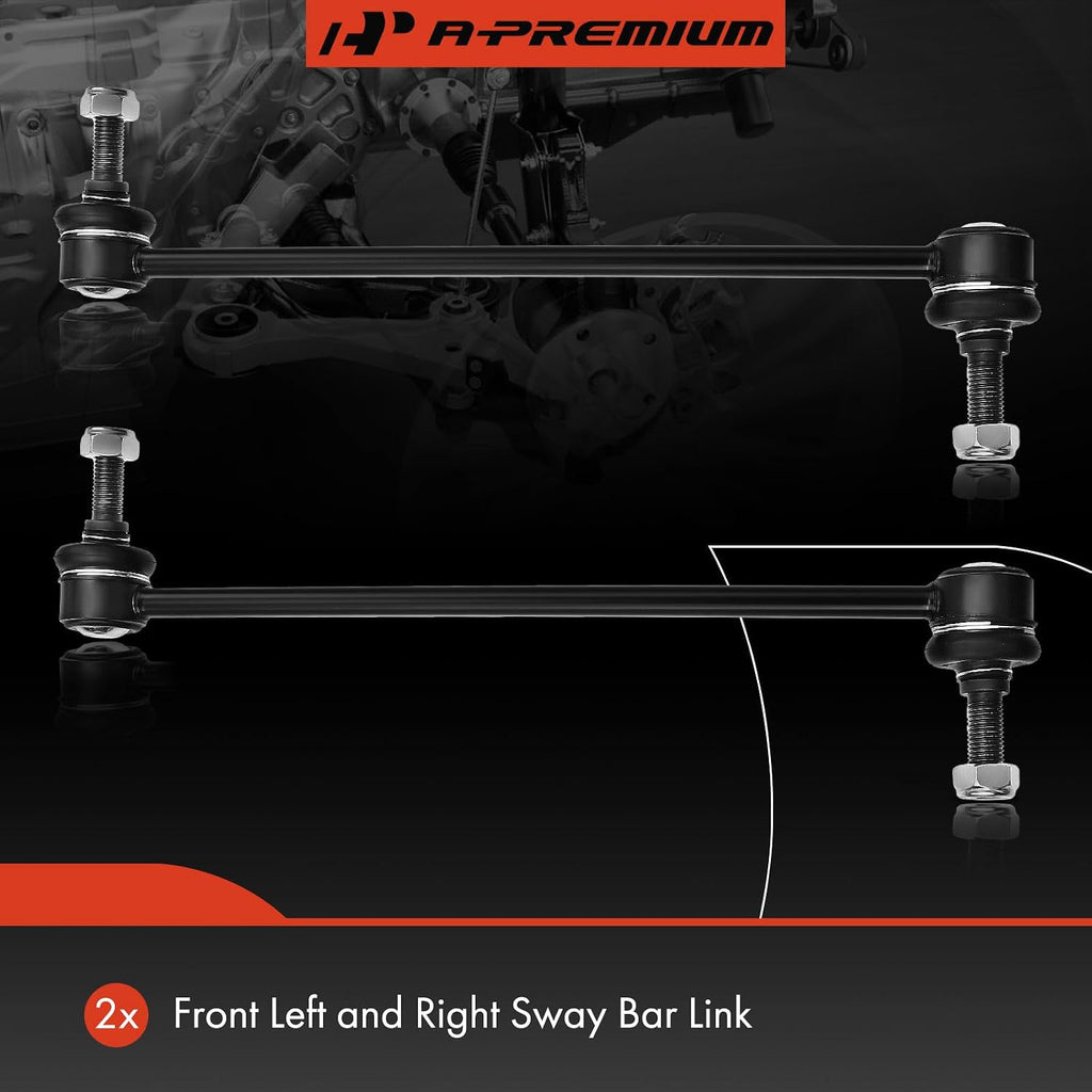 A-Premium Front Sway Bar Link Stabilizer Bar Link, Compatible with Dodge