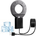 250W Utility De-Icer Submergible Cast Aluminum Chicken Water Heater for Livestock Tank Heater Bird Bath Heater in Winter