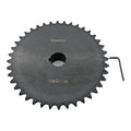 #50 Roller Chain Sprocket Type B 1 1/4 inch Bore 40 Tooth, Hardened Antirust 1045 Steel Drive Sprockets 50B40-1 1/4