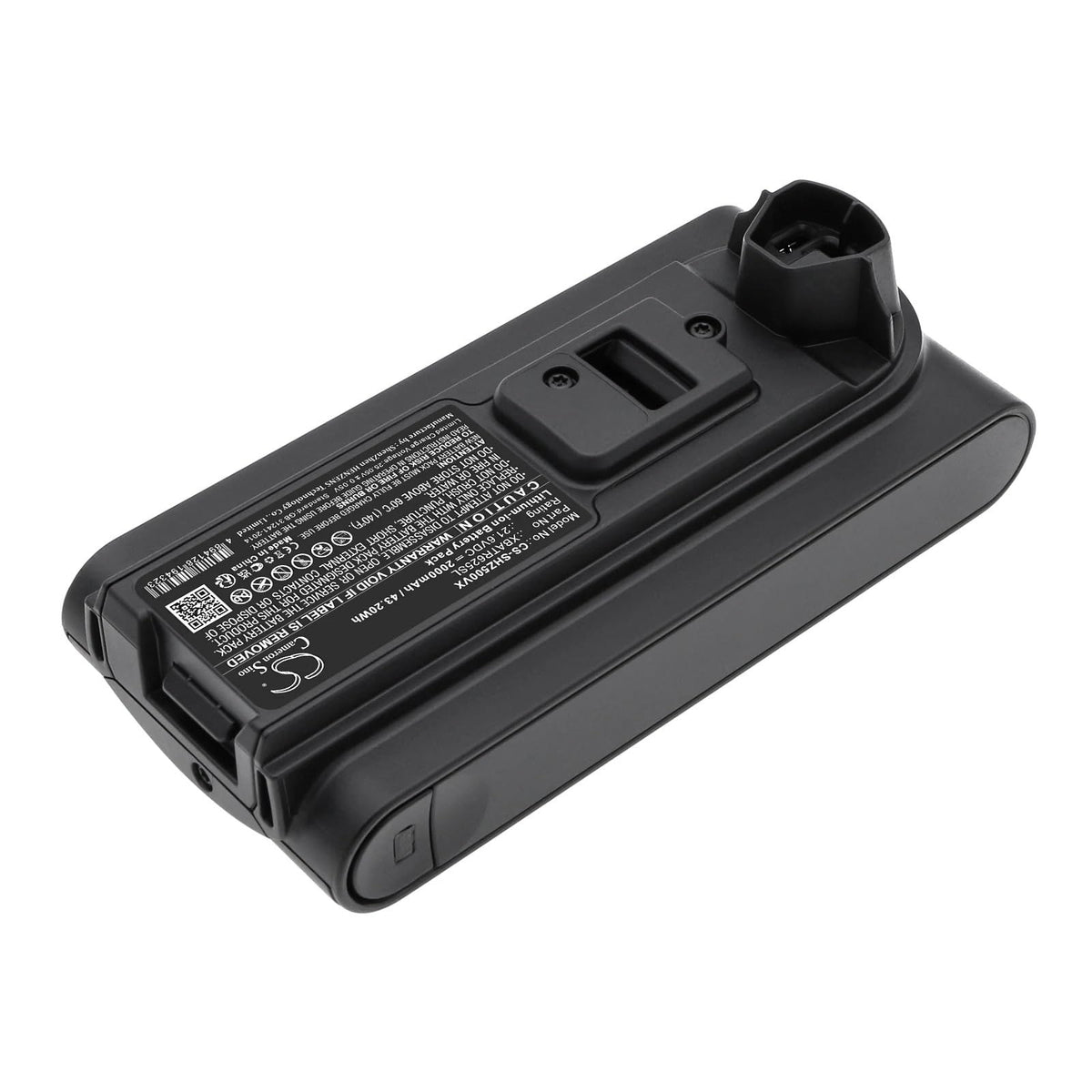 Removable Lithium-Ion Battery XBATR625SL - Replacement Compatible For Shark Cordless Pro Stick Vacuums IZ540H, IZ562H, UZ565H - Extended Power Reliable Fit