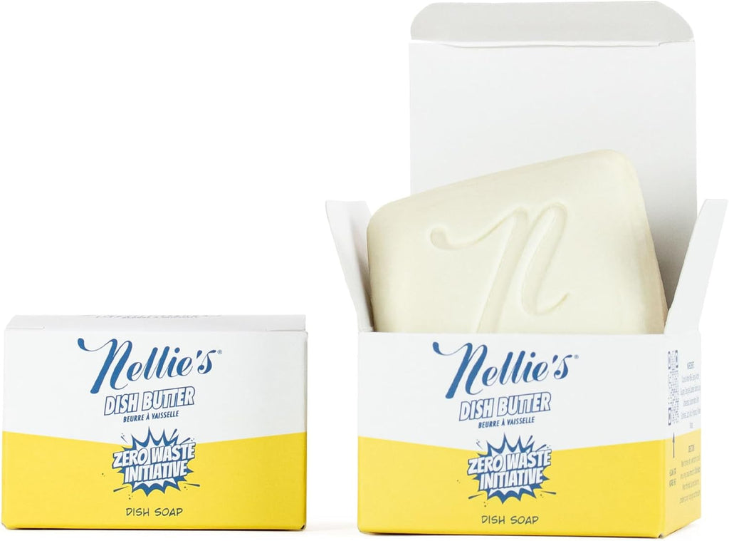 Dish Butter Refill | Solid Dish Soap | Lemongrass Scent | 2 Pack