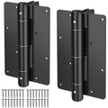 Self Closing Gate Hinges 5-3/4", Non-Adjustable Automatic Closing