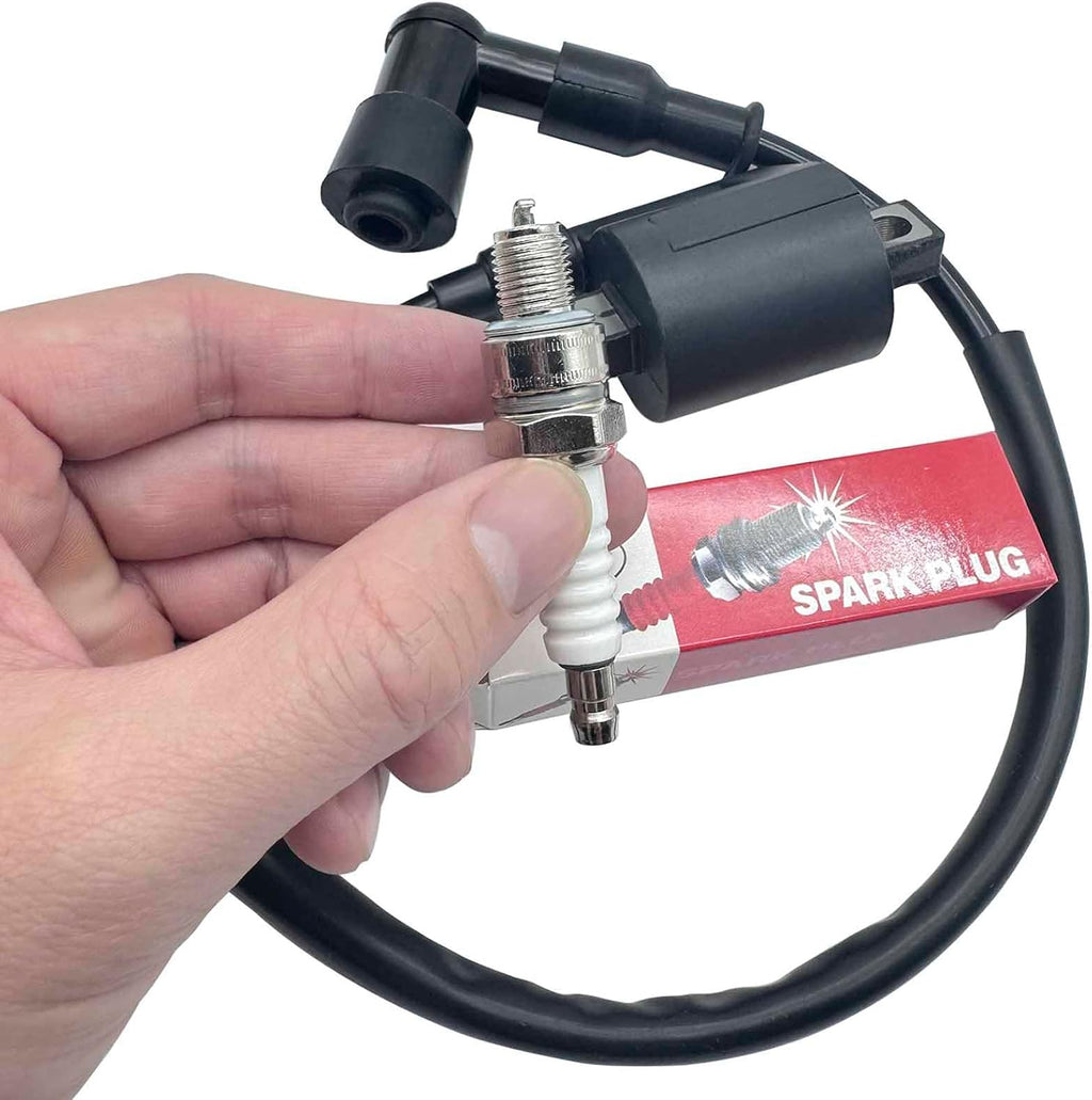 GY6 Racing Ignition Coil SSR 125 Spark Plug Wire with Spark Plug for 50CC 90CC 110CC 150CC 200CC 125CC 250CC Moped