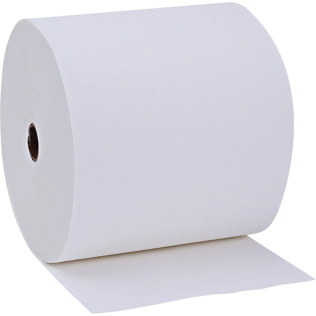Hardwound Roll Towels, White, 7" x 600', 6 Count