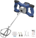 Handheld Cement Mixer, Portable Concrete Mixer,110V 6 Speed Mixing Drill, 2100W Drill Mixer for mud,Motar,Paint
