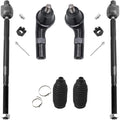 Detroit Axle - Front 6pc Tie Rods Kit for 1999-2005 Volkswagen Jetta