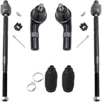 Detroit Axle - Front 6pc Tie Rods Kit for 1999-2005 Volkswagen Jetta