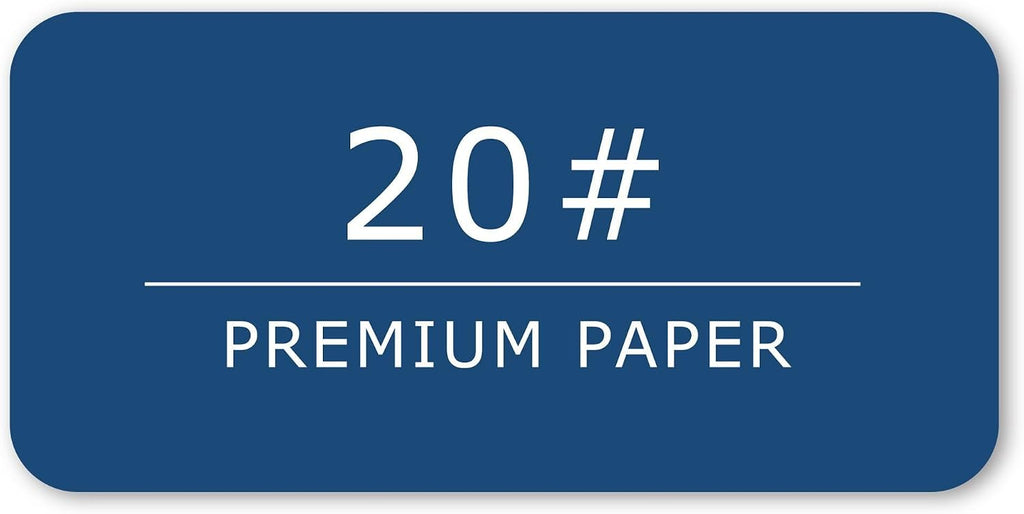 Signature Collection Composition Spiral Notebook, Wirebound Comp Book, College Ruled 20 lb Premium Paper, 70