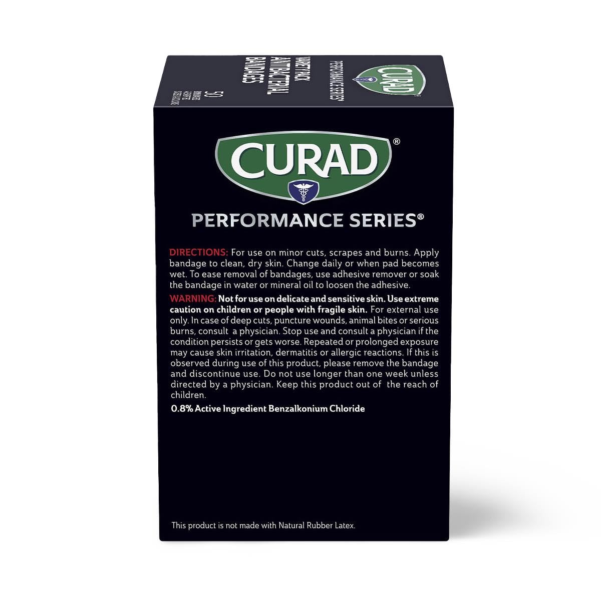 Performance Series IRONMAN Antibacterial Bandages, Extreme Hold Adhesive Technology, Finger & Knuckle Bandages