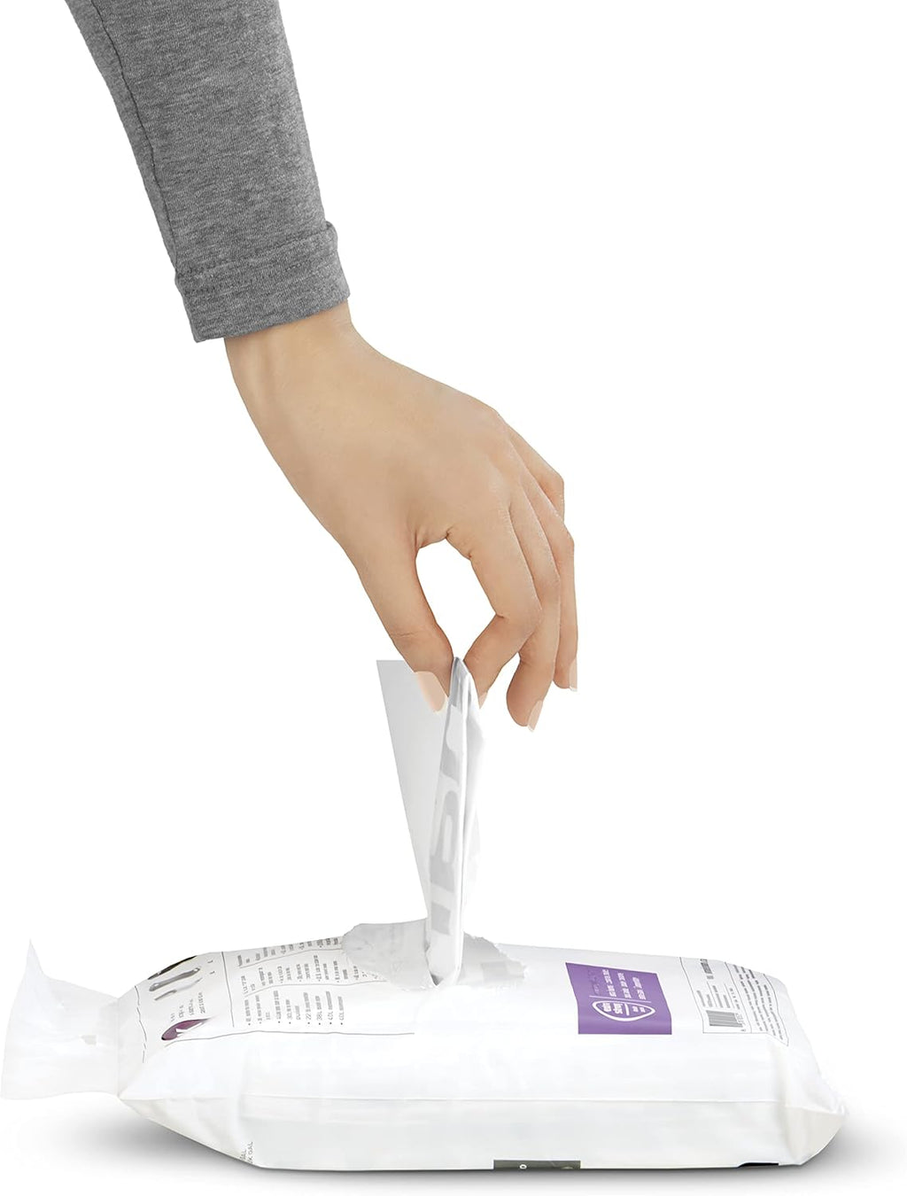 Code Q 60 Count Custom Fit Liners, Drawstring Kitchen Trash Bags, One-by-One Mess-Free Dispense, Extra Thick & Double