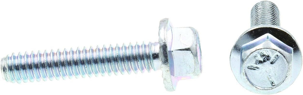 Prime-Line 9090684 Serrated Flange Bolts, 1/4 In.-20 X 1-1/4 In., Zinc Plated Case Hard (25 Pack)