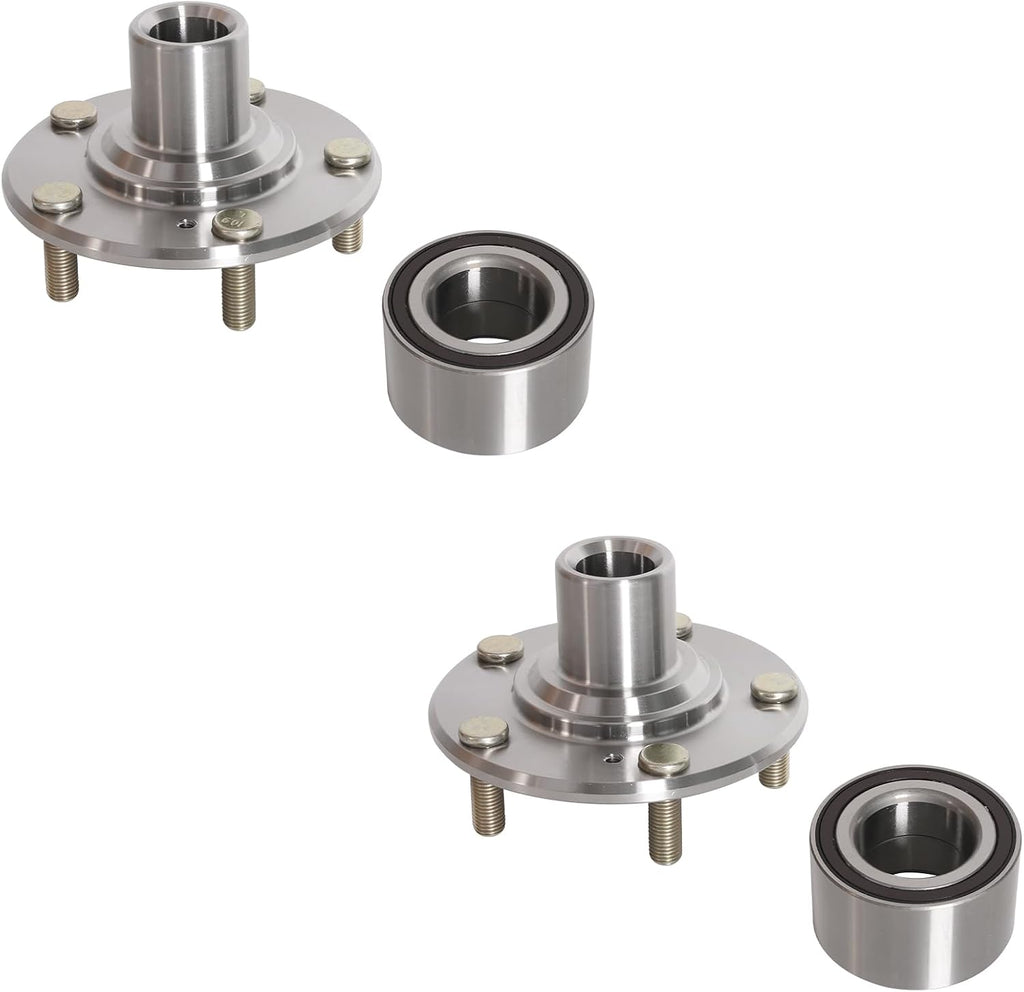 2 Front Wheel Hub Bearing Assembly for Honda Civic DX EX LX HF
