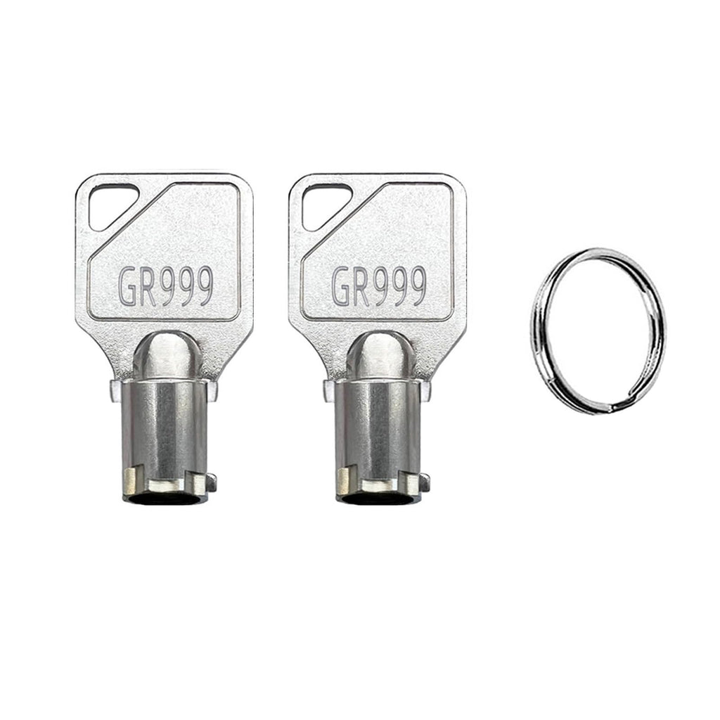 GR999 Service Key Replacement for Coin-Operated Laundry Equipment, Pack 2