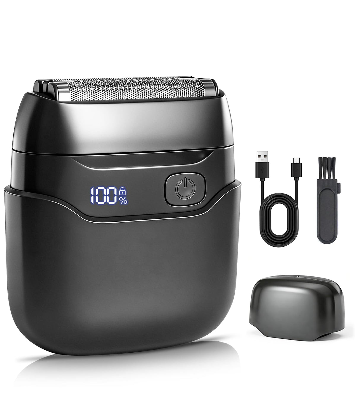 Electric Shavers for Men Face: Foil Shaver with 3 Floating Blades